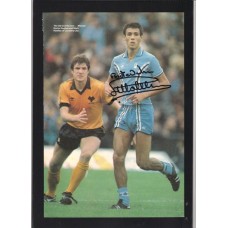Autograph of Mark Hateley the Coventry City footballer